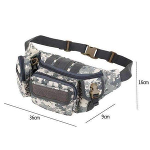 Planet Gates ACU Digital Color Bag Waterproof Waist Fanny Pack Hiking Fishing Sports Hunting Waist Bags Camping Sport Bag Belt Camping Equipment