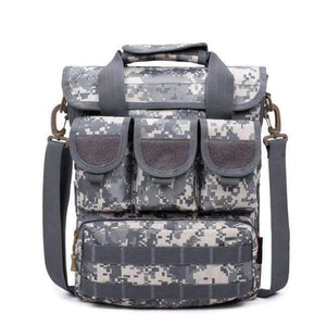 Planet Gates ACU Digital Outdoor Tactical Bag Oxford Molle Messenger Bags Military Camouflage Crossbody Shoulder Bags Sports Toolkit Handbag XA158WA