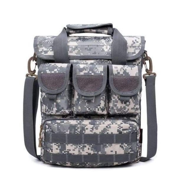 Planet Gates ACU Digital Outdoor Tactical Bag Oxford Molle Messenger Bags Military Camouflage Crossbody Shoulder Bags Sports Toolkit Handbag XA158WA