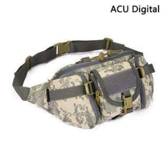 Planet Gates Waist Bag Waterproof Fanny Pack Hiking Fishing Sports Hunting Bags Camping Sport Molle Army Bag Belt Military Backpack