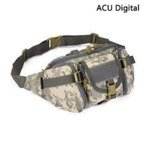 Planet Gates ACU / Other / China Waist Bag Waterproof Fanny Pack Hiking Fishing Sports Hunting Bags Camping Sport Molle Army Bag Belt Military Backpack