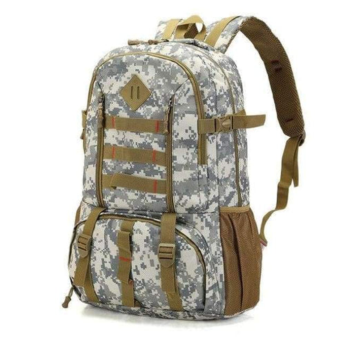 Planet Gates ACU Tactical Backpack Military Army Mochila 50L For Hiking Hunting Backpack Tourist Rucksack Sports Camo Bag