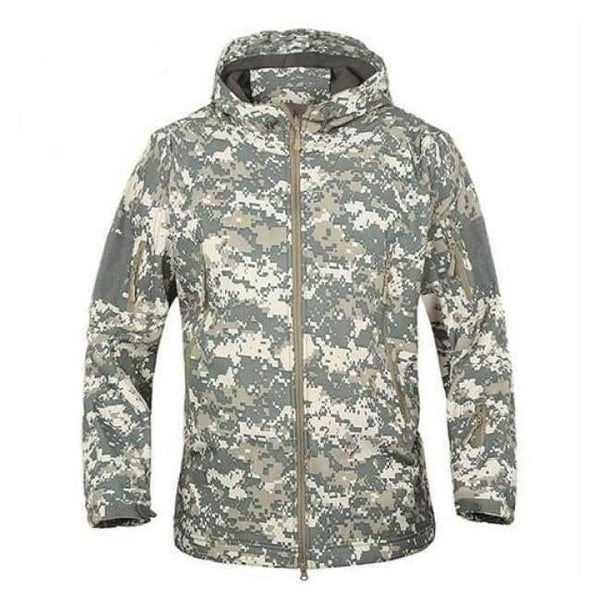 Planet Gates ACU / XS Army Camouflage Coat Military Jacket Waterproof Windbreaker Raincoat Hunt Clothes Army  Men Outerwear Jackets And Coats
