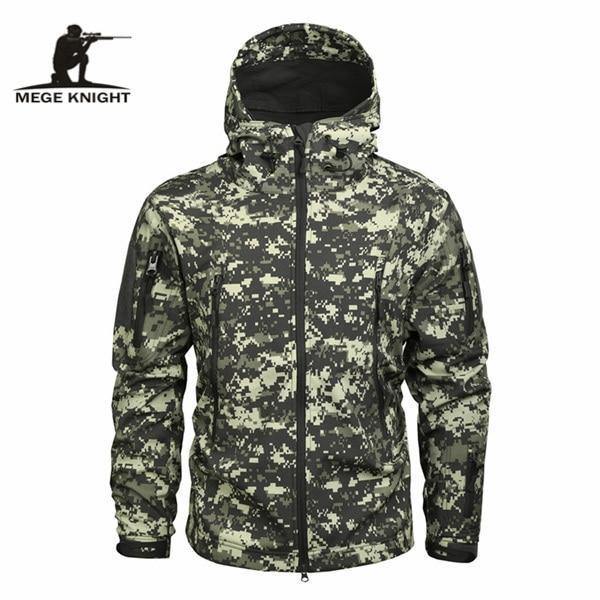 Planet Gates ACU / XS Men's Military Camouflage Fleece Jacket Army Tactical Clothing  Multicam Male Camouflage Windbreakers