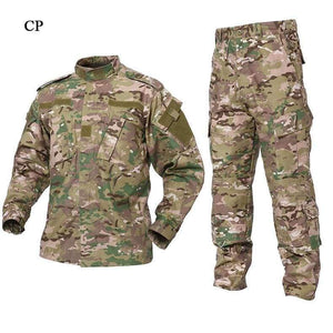 Planet Gates ACU / XXL Outdoor Camouflage Army Uniform Tactical Military Uniform Combat Hunting Suit BDU Training Jacket and Pant