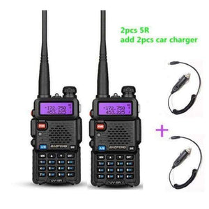 Planet Gates add 2Car charger 2PCS  UV-5R CB radio VOX 10Km Walkie Talkie pair Two Way radio communicator for Police Equipment Intercom UV 5R