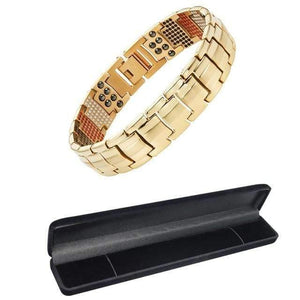 Planet Gates Add package MBT030G / 21cm Men's Health Magnetic Bracelet For Men Silver Plated Pure Titanium Bangle Magnetic Ion Germanium Far Infar Red Bracelets