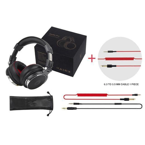 Planet Gates Add wire / China Professional Studio Headphones DJ Stereo Headphones Studio Monitor Gaming Headset 3.5mm 6.3mm Cable For Xiaomi Phones PC