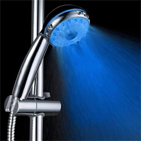 Adjustable 3 Mode 3 Color Led Shower Head Temperature Sensor Rgb Bath Sprinkler Bathroom Product