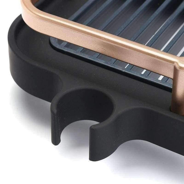 Planet Gates Adjustable Bath Pole Rack Shower Caddy Shelf Shampoo Cosmetics Storage Holder Organizer Home Kitchen Bathroom Organization