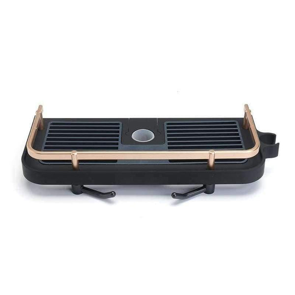 Planet Gates Adjustable Bath Pole Rack Shower Caddy Shelf Shampoo Cosmetics Storage Holder Organizer Home Kitchen Bathroom Organization