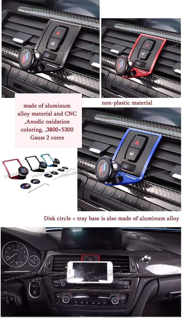 Planet Gates Adjustable Car Phone Mount Holder For BMW M3 M4 series F30 F31 F32 F33 F34 F35 F36 F80 F82 Car Interior Accessories