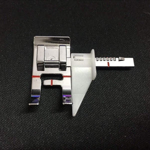 Planet Gates Adjustable Guide Sewing Machine Presser Foot Feet For Low Shank Sewing Machine For Arts Crafts Sewing Apparel Sewing Fabric (Silver)