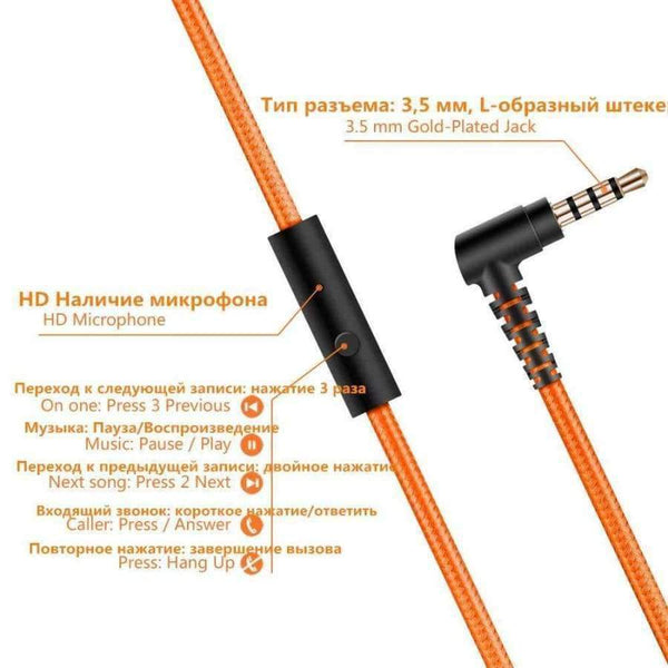 Planet Gates Adjustable Headset Earphone Detachable Earbuds Headphone fone de ouvido with Microphone For Cellphone Computer