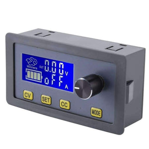 Planet Gates Adjustable Power Supply Module 5A Boost Module LCD Digital Automatic Step-up Step-down Voltage Module DC-to-DC Power Converter