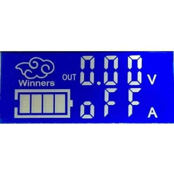 Planet Gates Adjustable Power Supply Module 5A Boost Module LCD Digital Automatic Step-up Step-down Voltage Module DC-to-DC Power Converter