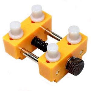 Planet Gates Adjustable Watch Back Case Cover Holder Clamp Micro Vise Repair Tool for Watchmaker