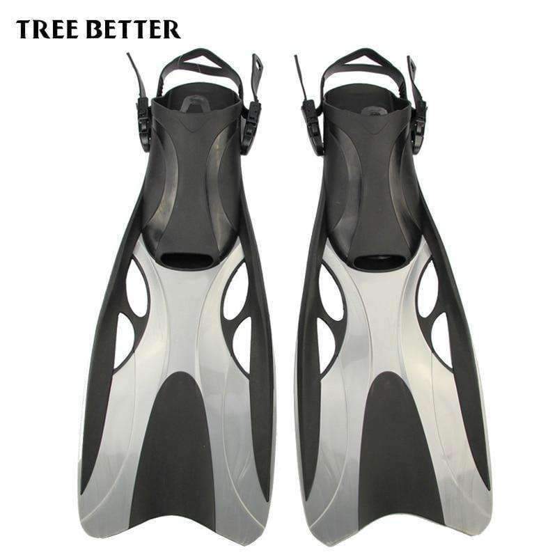 Planet Gates Adult Adjustable Swimming Frog Shoes Silicone Professional Dive Team Open Diving Snorkeling Long diving Flippers