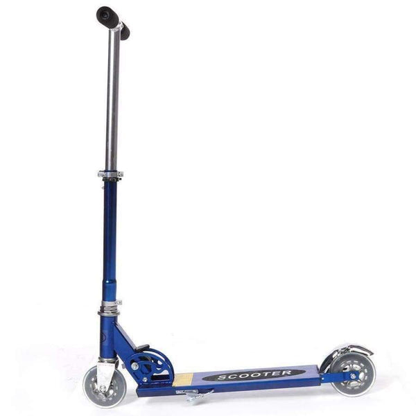 Planet Gates Adult Portable Kick Scooter Aluminum 2 Wheel Foldable Scooters Mini Bicycle Adjustable Height Kick Scooter For Adult