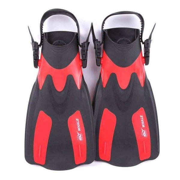 Planet Gates Adult Swimming Fins Short Scuba Snorkeling Shoes Foot Flipper Diving Flippers Diving Fins FN-200 Swim Fins with Heel