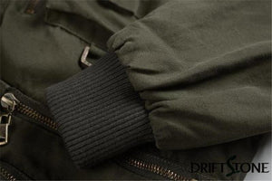 Planet Gates Aeronautica Militare Bomber Jacket Men Removable Sleeve Tactical Military Uniform Coat