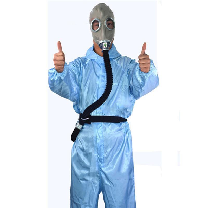 Planet Gates Air Circulator Suppied-Air Respirators Electric Military Gas Mask With No.3 Carborn 0.5M Tube Rechargeable Blower Painting,Spray