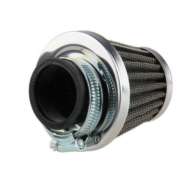 Planet Gates Air Filter Motorcycle Accessories Oval Metallic Clamp-on Refit Intake Funnel Air Filters 28mm 35mm 39mm 42mm 48mm 50mm 52mm 60mm