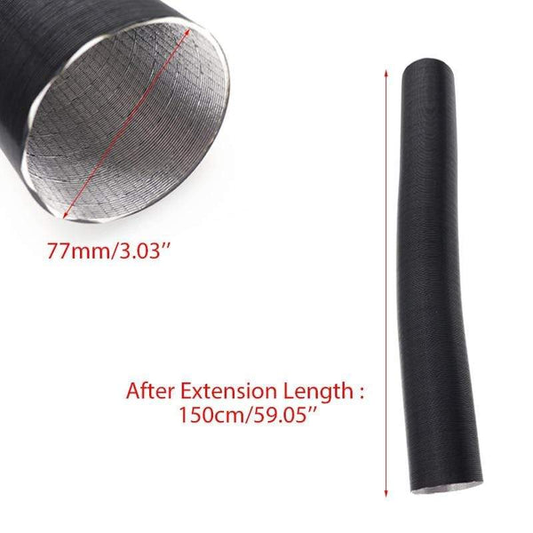 Planet Gates Air Intake Outlet Exhaust Stretch Corrugated Hose Pipe Flexible Combustion 25/42/60/75/77mm For Webasto Eberspacher Auto Heater