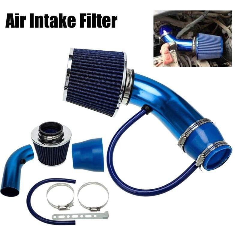 Planet Gates Air Intakes Parts Air Intake System Accessories Universal Car Automobile Racing Air Intake Filter Aluminum Pipe Power Flow Kit