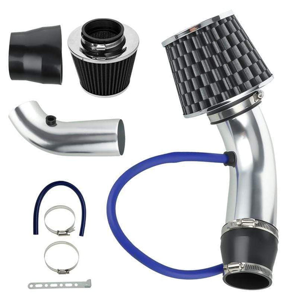Planet Gates Air Intakes Parts Air Intake System Accessories Universal Car Automobile Racing Air Intake Filter Aluminum Pipe Power Flow Kit