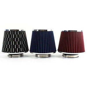 Planet Gates Air Intakes Parts Air Intake System Accessories Universal Car Automobile Racing Air Intake Filter Aluminum Pipe Power Flow Kit