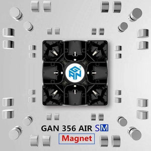 Planet Gates air standard white SM v2 Master puzzle magnetic magic speed cube 3x3x3 professional gans cubo magico gan356 magnets toys for children