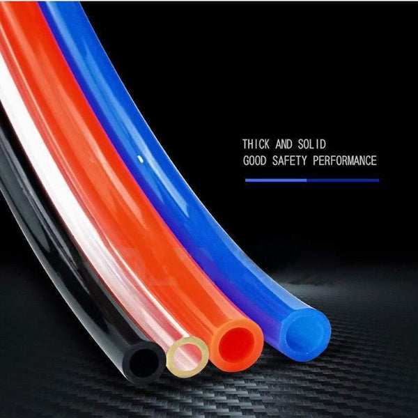 Air Tubing Pneumatic Pipe Tube Hose 10x6.5mm ID 8x5mm 6x 4 2.5mm 12x8  Transparent Blue Red Black PU Air Gas Pipe Hose 1M SALE