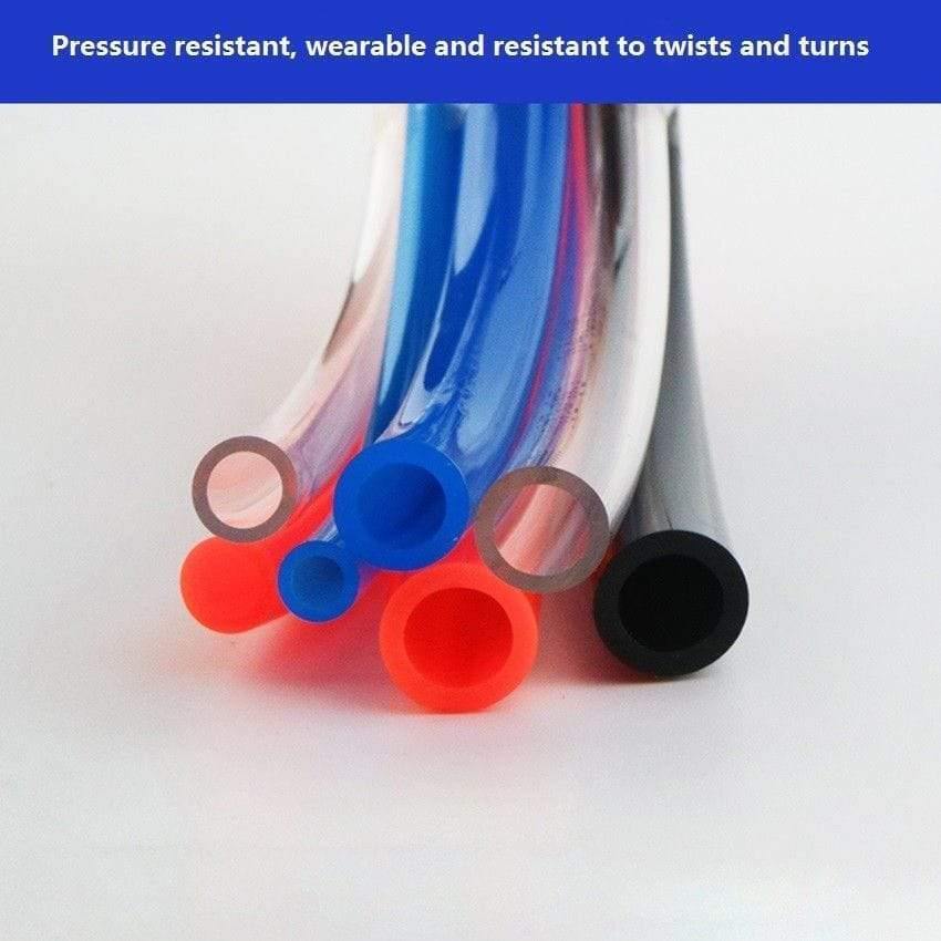 Air Tubing Pneumatic Pipe Tube Hose 10x6.5mm ID 8x5mm 6x 4 2.5mm 12x8  Transparent Blue Red Black PU Air Gas Pipe Hose 1M SALE