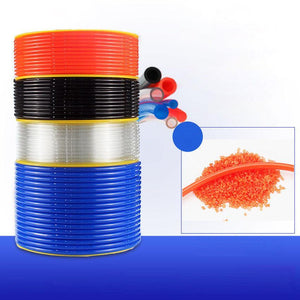 Air Tubing Pneumatic Pipe Tube Hose 10x6.5mm ID 8x5mm 6x 4 2.5mm 12x8  Transparent Blue Red Black PU Air Gas Pipe Hose 1M SALE