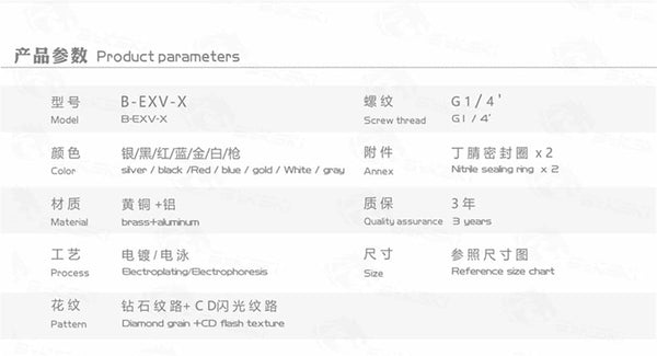 Planet Gates Air Valve Water Plug Air Pressure Reliever Decompression G1/4 Thread Exhaust Stopper MOD Water Cooler Accessories B-EXV-X