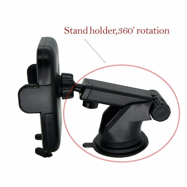 Planet Gates Air vent only Car Infrared Sensor Automatic Qi Fast Wireless Car Mobile Phone Charger for iPhone X 8 Plus Samsung S9 S8 Plus S7 Note 8