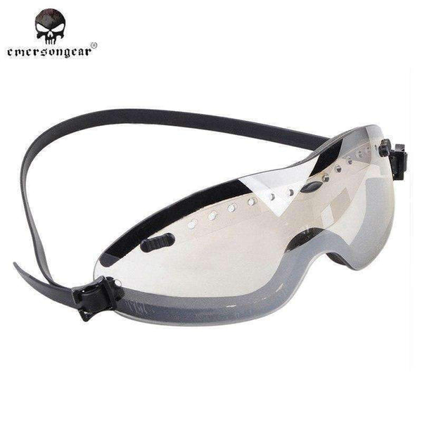 Planet Gates Airsoft Tactical Military Outdoor Motorcycle Windproof BOOGIE Regulator Goggles Hunting Glasses Eyewear BLACK Clear