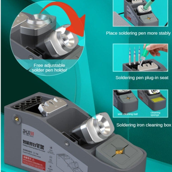 Planet Gates AIXUN T3A T245 Solder Iron Pen Holder for Intelligent Soldering Station T245 Handle Soldering Iron Tips Welding Iron Station