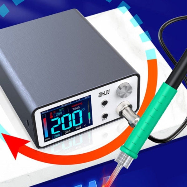 Planet Gates AIXUN T3A T245 Solder Iron Pen Holder for Intelligent Soldering Station T245 Handle Soldering Iron Tips Welding Iron Station