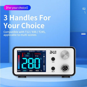 Planet Gates AIXUN T3A T245 Solder Iron Pen Holder for Intelligent Soldering Station T245 Handle Soldering Iron Tips Welding Iron Station