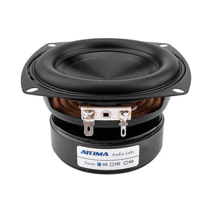 Planet Gates AIYIMA 1Pc 4 Inch Woofer Audio Speaker Driver 4 8 Ohm 100W Bass Hifi Sound Music Waterproof Subwoofer Speaker DIY Home Theater