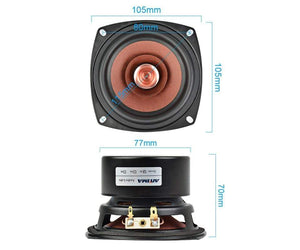 Planet Gates AIYIMA 1Pcs 4 Inch Audio Sound Speaker Driver Hifi 4 8 Ohm 30W Full Range Speaker Bookshelf Loudspeaker For Amplifier DIY