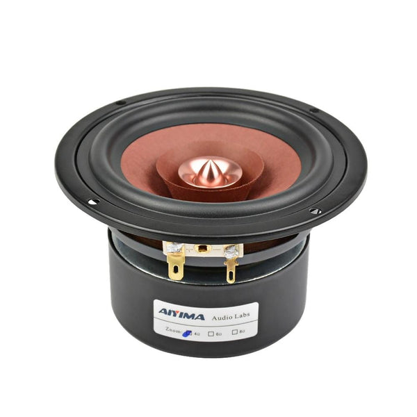 Planet Gates AIYIMA 1Pcs 4 Inch Audio Sound Speaker Driver Hifi 4 8 Ohm 30W Full Range Speaker Bookshelf Loudspeaker For Amplifier DIY