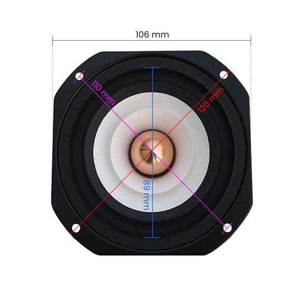 Planet Gates AIYIMA 1Pcs 4 Inch Full Range Speaker Driver 4 8 Ohm 15W Home Theater Audio Music Sound Loudspeaker DIY HIFI Power Amplifier