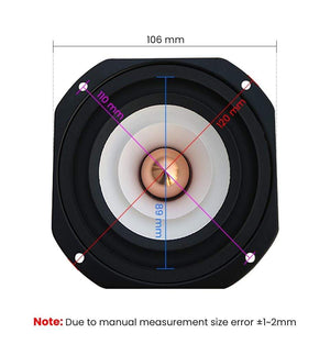 Planet Gates AIYIMA 1Pcs 4 Inch Full Range Speaker Driver 4 8 Ohm 15W Home Theater Audio Music Sound Loudspeaker DIY HIFI Power Amplifier