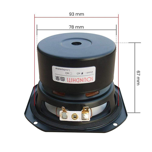 Planet Gates AIYIMA 1Pcs 4 Inch Full Range Speaker Driver 4 8 Ohm 15W Home Theater Audio Music Sound Loudspeaker DIY HIFI Power Amplifier