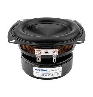 Planet Gates AIYIMA 1Pcs 4 Inch Woofer Speaker Driver Hifi 4 8 Ohm 100W Bass Sound Speaker Waterproof Subwoofer DIY Sound Home Theater