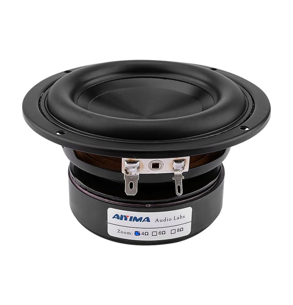 Planet Gates AIYIMA 1Pcs 4 Inch Woofer Speaker Driver Hifi 4 8 Ohm 100W Bass Sound Speaker Waterproof Subwoofer DIY Sound Home Theater