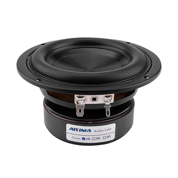 Planet Gates AIYIMA 1Pcs 4 Inch Woofer Speaker Driver Hifi 4 8 Ohm 100W Bass Sound Speaker Waterproof Subwoofer DIY Sound Home Theater